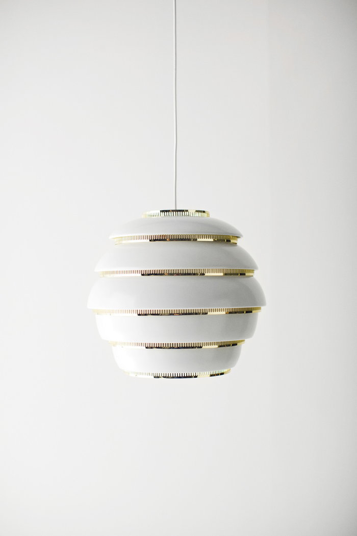 Dettaglioarredamento Artek Bianco Alluminio Lampade Aalto