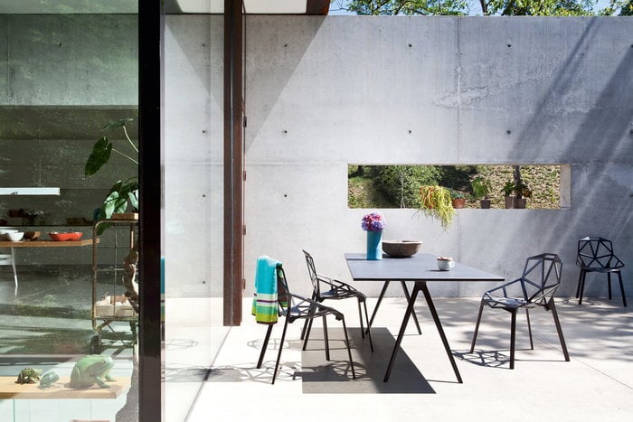 Outdoorfurniture Terrace Magis Black Aluminium Chair One