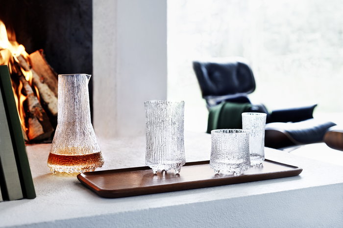 Tablesetting Fireplace Winter Iittala Clear Glass Ultima Thule