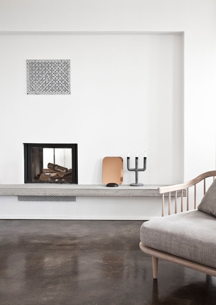 Livingroom Fireplace MENU &Tradition Grey Oak Fly