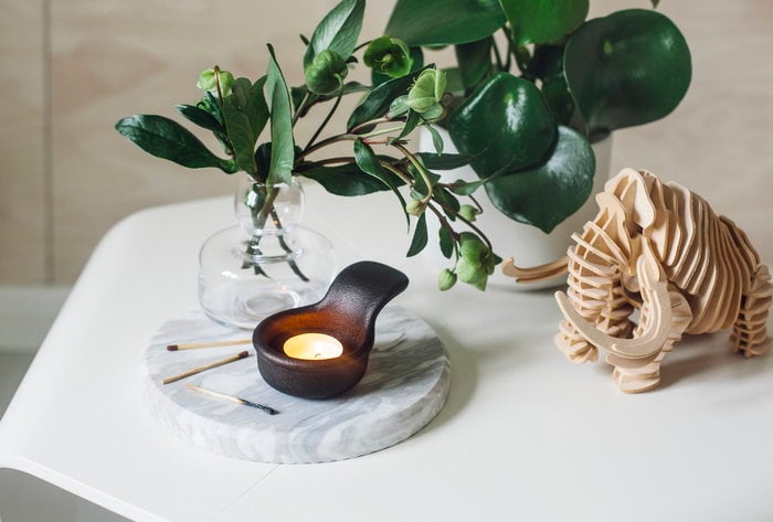 Houseplants Details Candles Winter Nedre Foss Marimekko Muuto Black Clear White Cast iron Glass Marble Groove