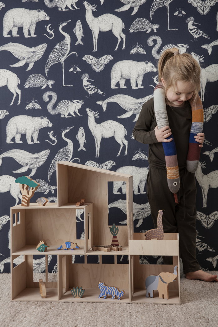 Childrensroom ferm LIVING Multi colour Nature Cotton Wood