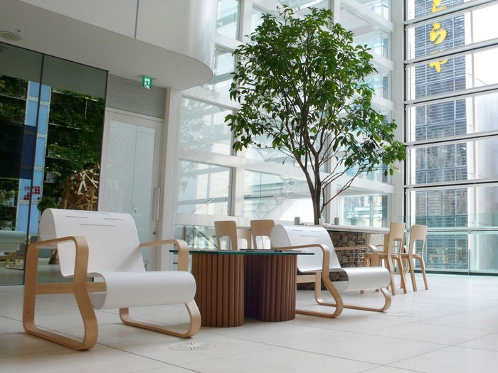 Publicspaces Artek Nature White Birch Aalto chairs Aalto liounge chairs
