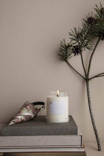 Natale Candele Ferm Living Bianco