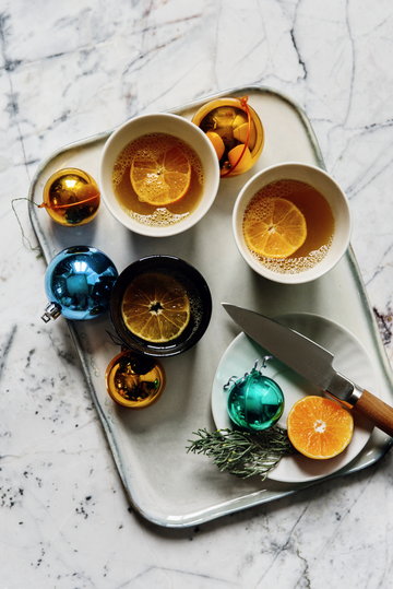 Tavola Natale Fiskars Iwatemo Serax Marrone Bianco Blu Acciaio Ceramica