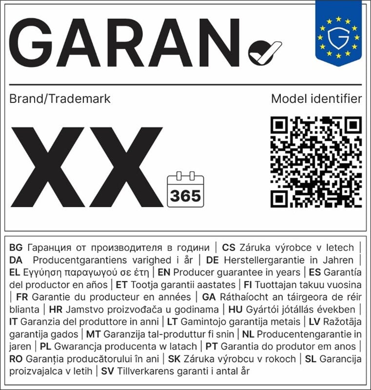 GARAN label