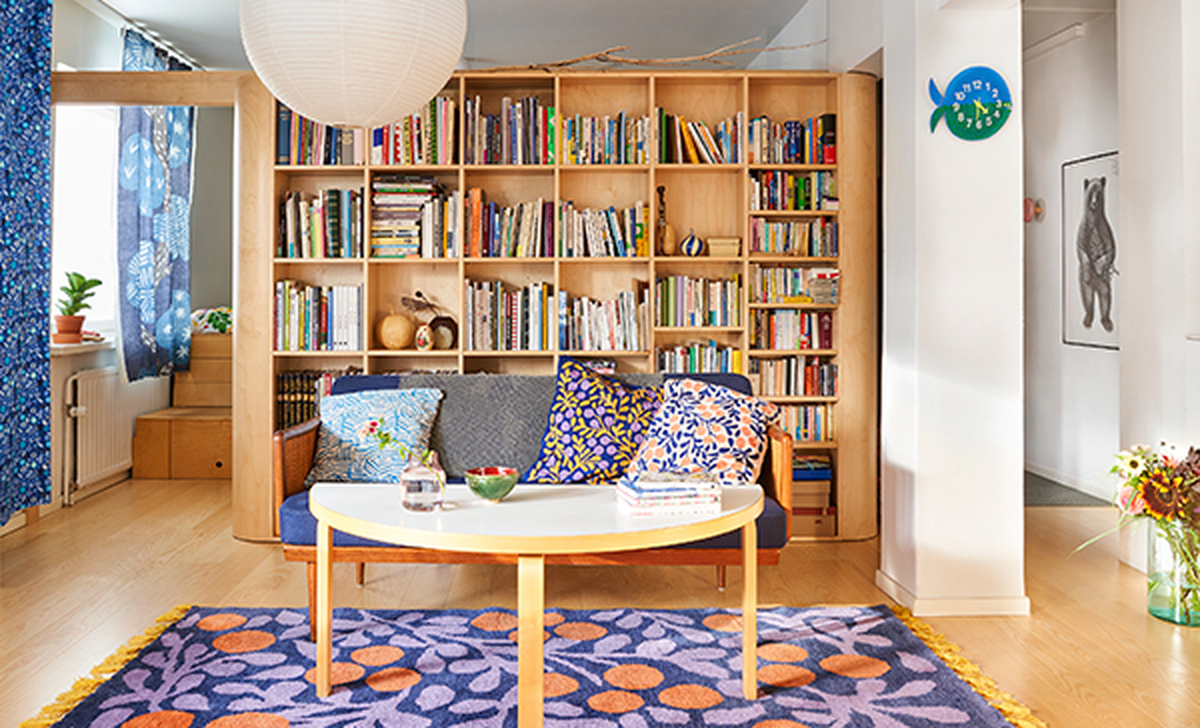 Ein Zuhause voller Muster und Verspieltheit