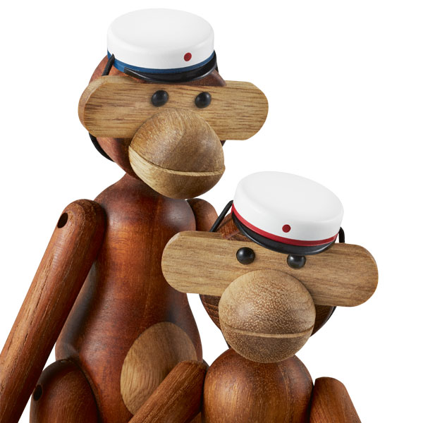 Kay Bojesen Wooden monkey and student cap Finnish Design Shop