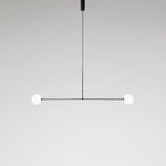 Michael Anastassiades Mobile Chandelier 2 riippuvalaisin, musta patinoitu messinki, tuotteen lisäkuva