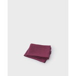 Tekla Linen glass towel, claret