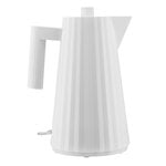 Alessi Bollitore elettrico Plissé 1,7 L, bianco