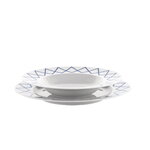 Alessi La Bella Tavola and My Beautiful China ciotola da zuppa, 23 cm, bianco-blu, immagine extra