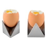 Alessi Roost double egg cup, aluminium, view 4