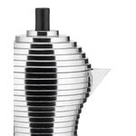 Alessi Pulcina espressobryggare för induktion, 6 koppar, aluminium - svart, extrabild