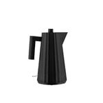 Alessi Plissé set, toaster and electric water kettle, 1,7 L, black