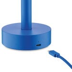 Alessi Lampada da tavolo portatile Tsumiki, blu, immagine extra