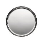 Alessi Bandeja redonda Pleats, 23 cm, acero inoxidable, vista 3