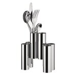 Alessi Range Canale, support à couverts, acier inoxydable, image extra