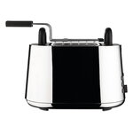 Alessi Toru Toaster, Edelstahl - schwarz