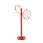 Alessi Lampe de table portable Tsumiki, rouge-orange, image extra