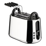 Alessi Tostapane Toru, acciaio inox - nero