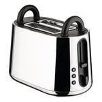 Alessi Toru Toaster, Edelstahl - schwarz