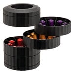 Alessi Plissé espresso coffee capsule hoder, black, extra image