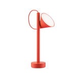 Alessi Lampada da tavolo portatile Tsumiki, rosso arancio, immagine extra