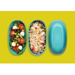Alessi Food à porter lunch box, light blue