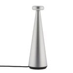 Alessi Lampada da tavolo portatile Bedin, grigio, immagine extra
