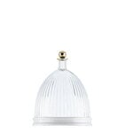 Kartell La Coupole serving dish, transparent - white, extra image