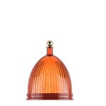 Kartell La Coupole serving dish, amber - brick red, extra image