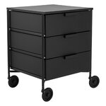 Kartell Mobil Mat 3 storage unit with wheels, black, extra image