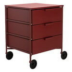 Kartell Mobil Mat 3 storage unit with wheels, plum, extra image