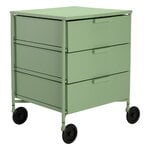 Kartell Mobil Mat 3 storage unit with wheels, green, extra image