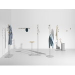 Mizetto Bloom Wall coat rack, pale grey, extra image