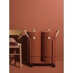 Mizetto Set Bin There, carrello e 2 cestini, L, marrone rame