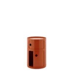 Kartell Componibili Big storage unit, 2 modules, orange, extra image