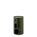 Kartell Componibili Big storage unit, 3 modules, green, extra image