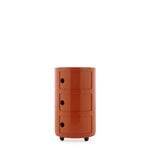 Kartell Componibili Big storage unit, 3 modules, orange, extra image