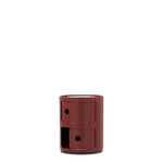 Kartell Unità di stoccaggio Componibili, 2 moduli, bordeaux, immagine extra Kartell Unità di stoccaggio Componibili, 2 moduli, bordeaux, immagine extra