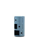 Kartell Componibili säilytyskaluste, 3-osainen, sky blue, tuotteen lisäkuva