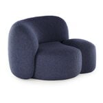 Kartell Aaland lounge chair, armrest left, blue, extra image