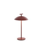 Kartell Mini Geen-A Battery portable table lamp, brick red, extra image