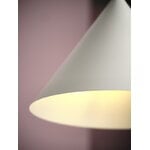 Frandsen Lampada a sospensione Benjamin, 30 cm, bianco opaco