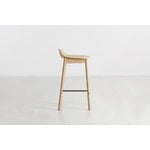 Woud Mono bar stool 65 cm, oak