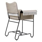 GUBI Tropique chair with fringes, black - beige