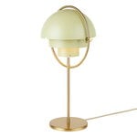 GUBI Multi-Lite table lamp, brass - desert sage