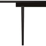 GUBI Table de salle à manger Private, 320 x 100 cm, frêne noir-marron