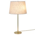 GUBI Tynell 9205 table lamp, brass - canvas